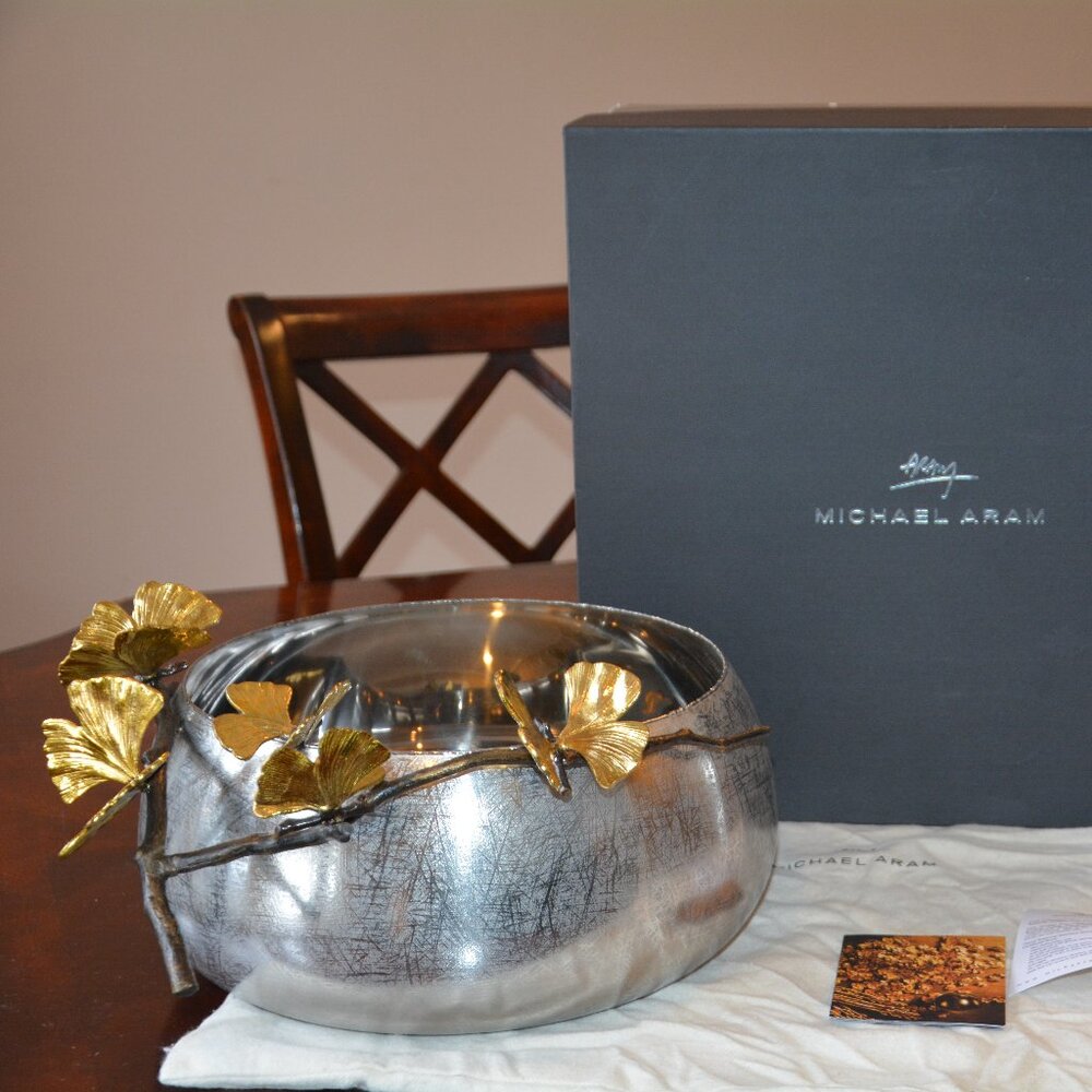 Michael Aram Butterfly Ginkgo Bowl